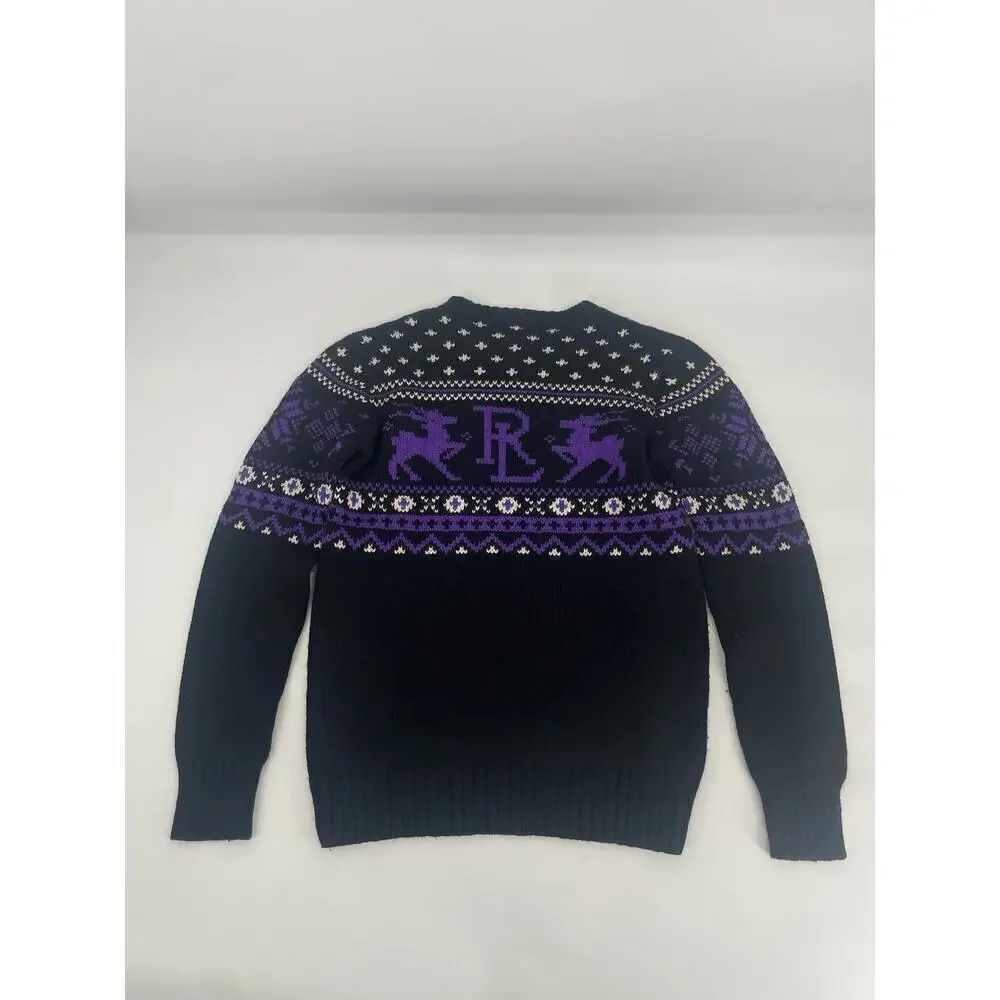 Polo Ralph Lauren Sweater knit XL 18 20 Youth Teen Boy Men Fair Isle Christmas